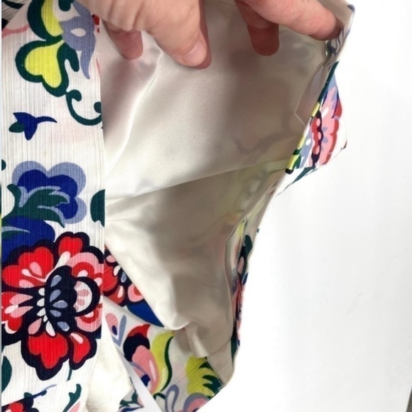 Boden White Floral Pencil Skirt - Picture 10 of 12